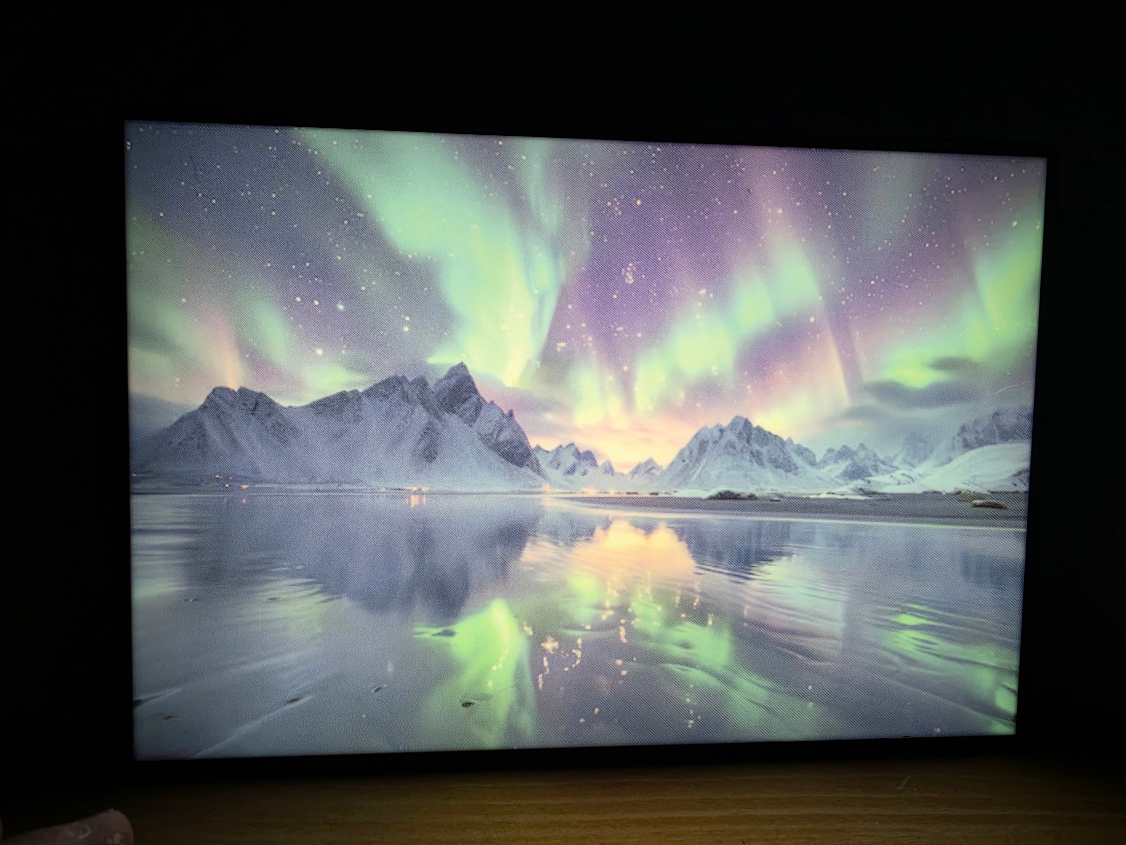 Northern Lights on the Lake