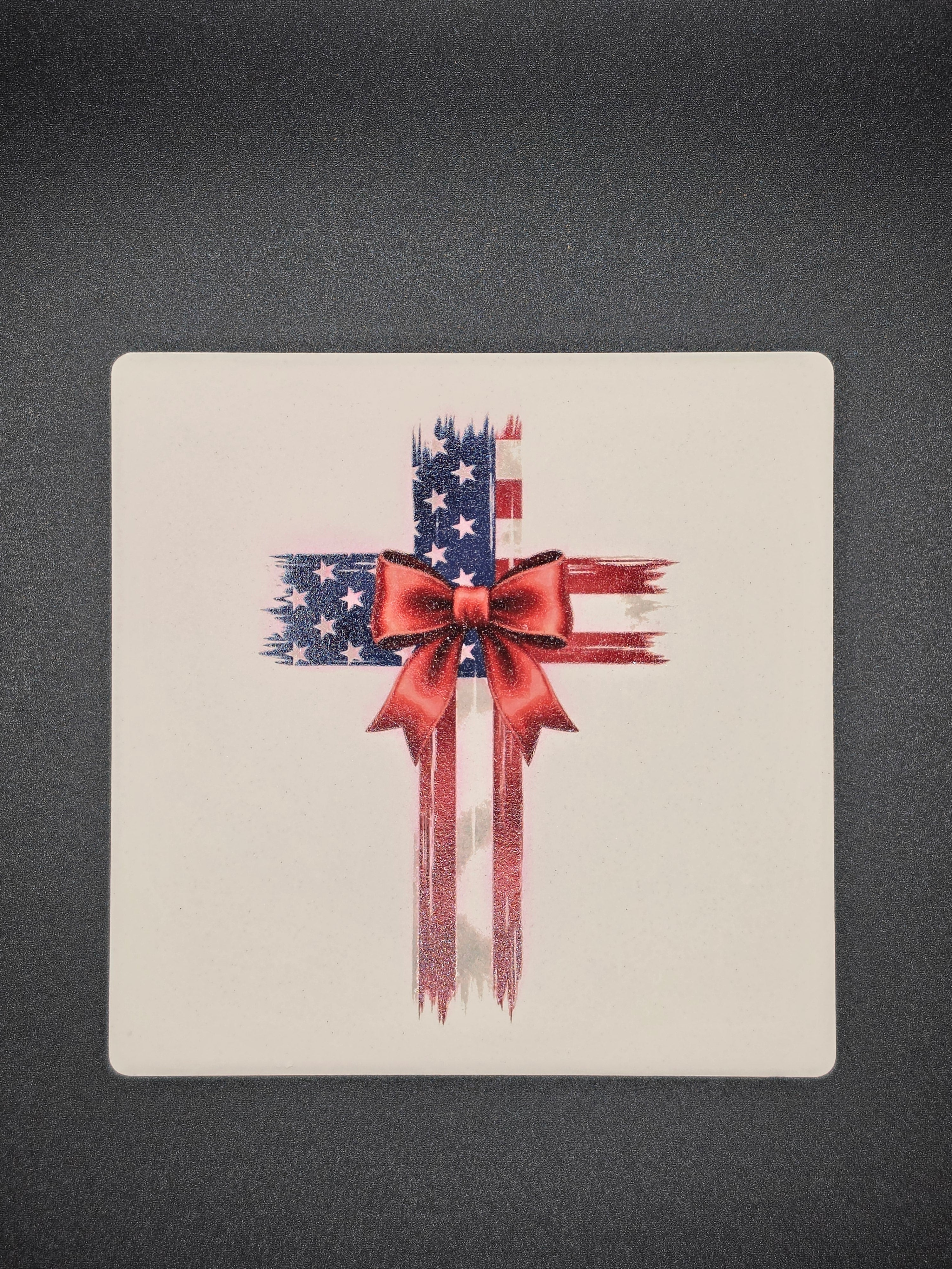4x4 Ceramic Drink Coaster