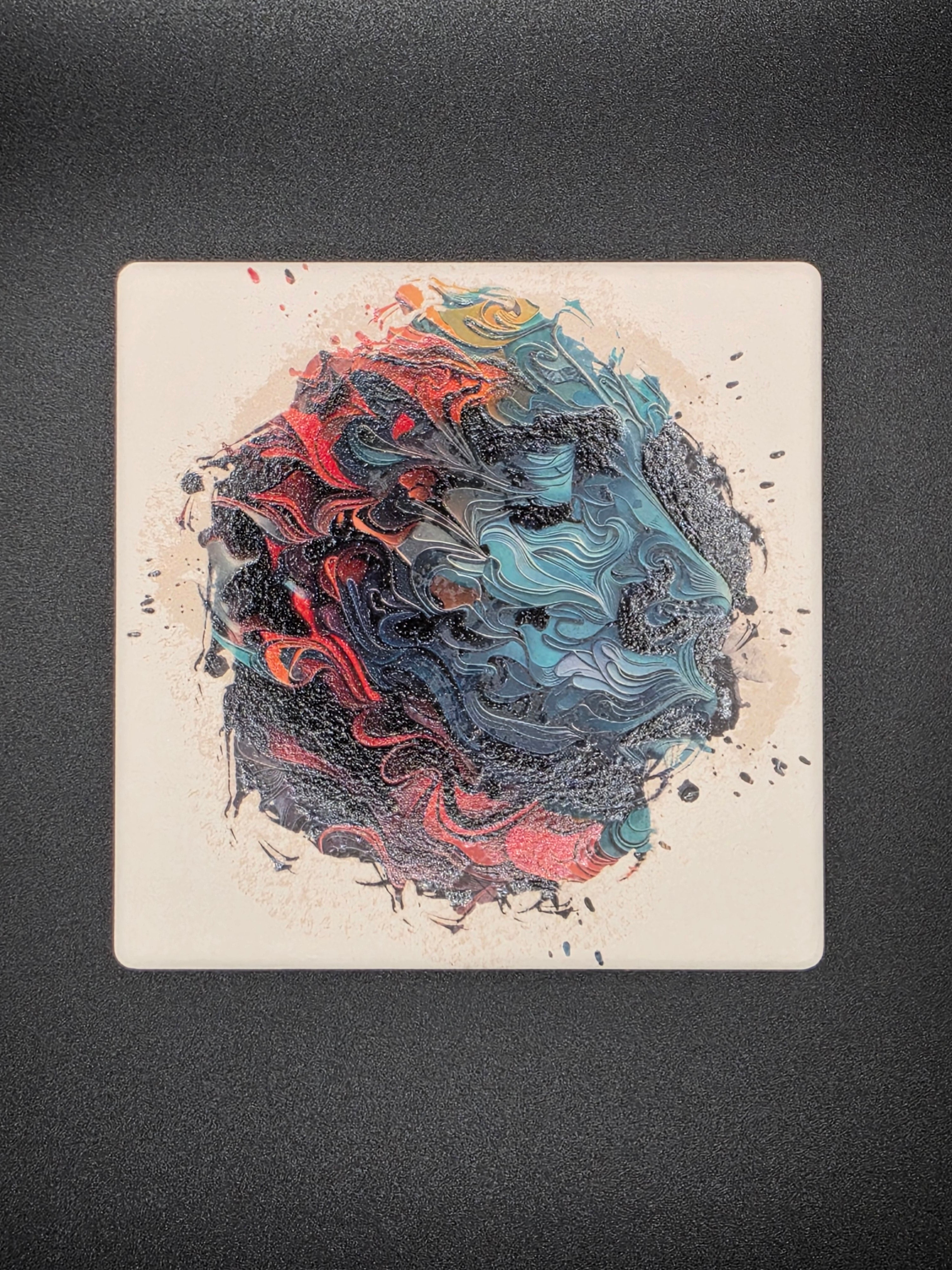 Stylized Art Coaster