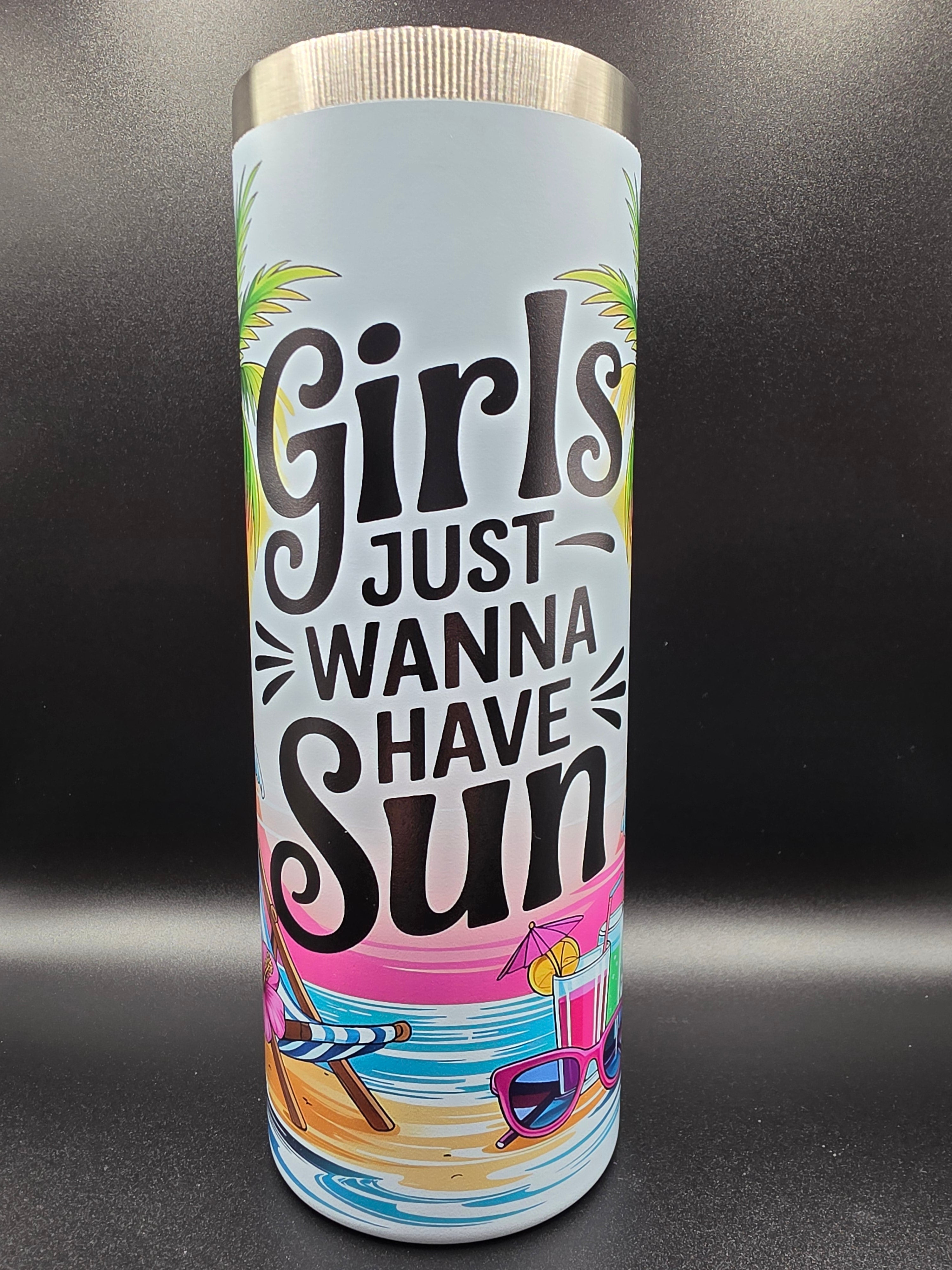Summer Fun 20 oz Skinny Tumbler