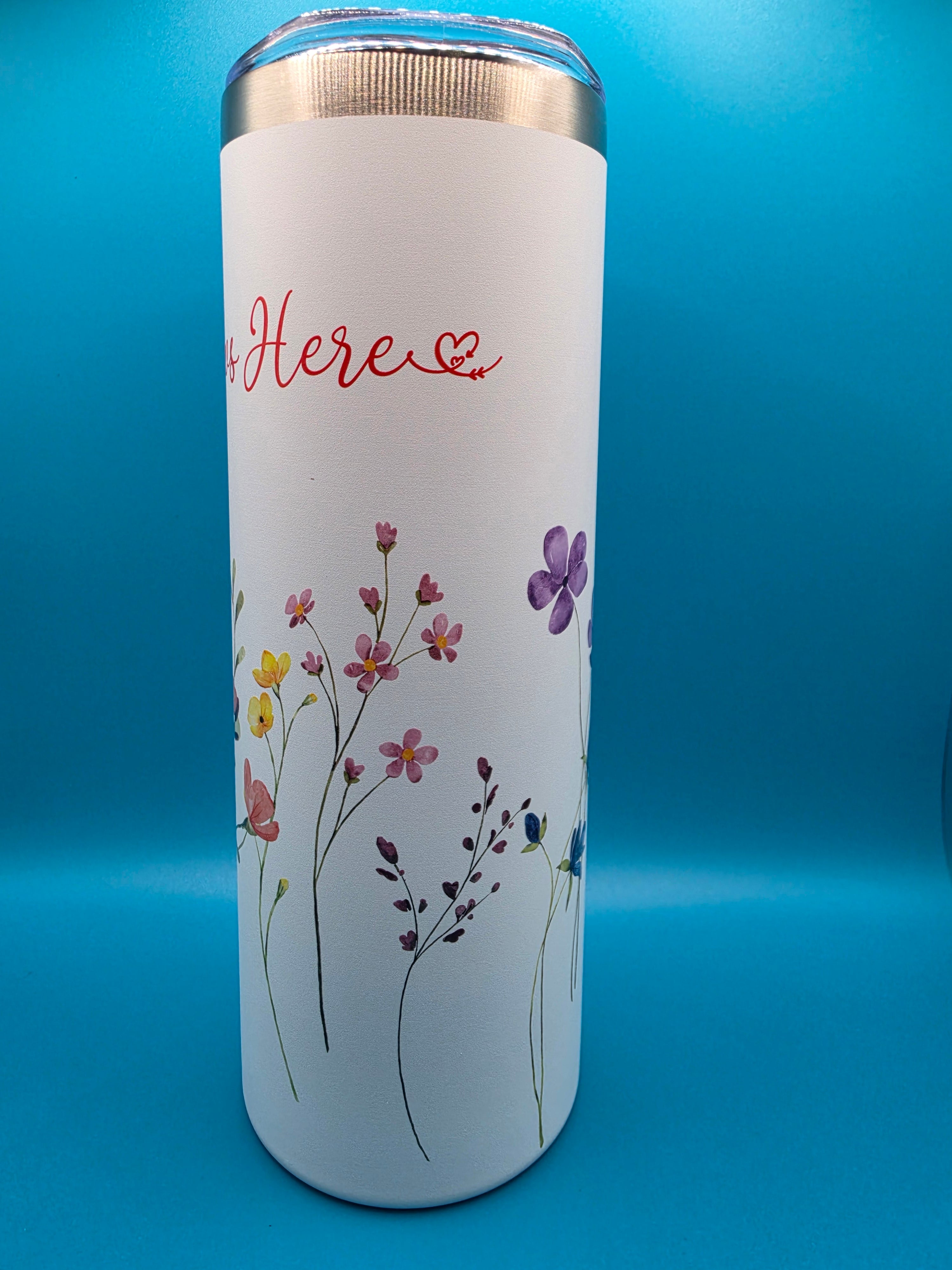 "Love Grows Here" 20 oz tumbler