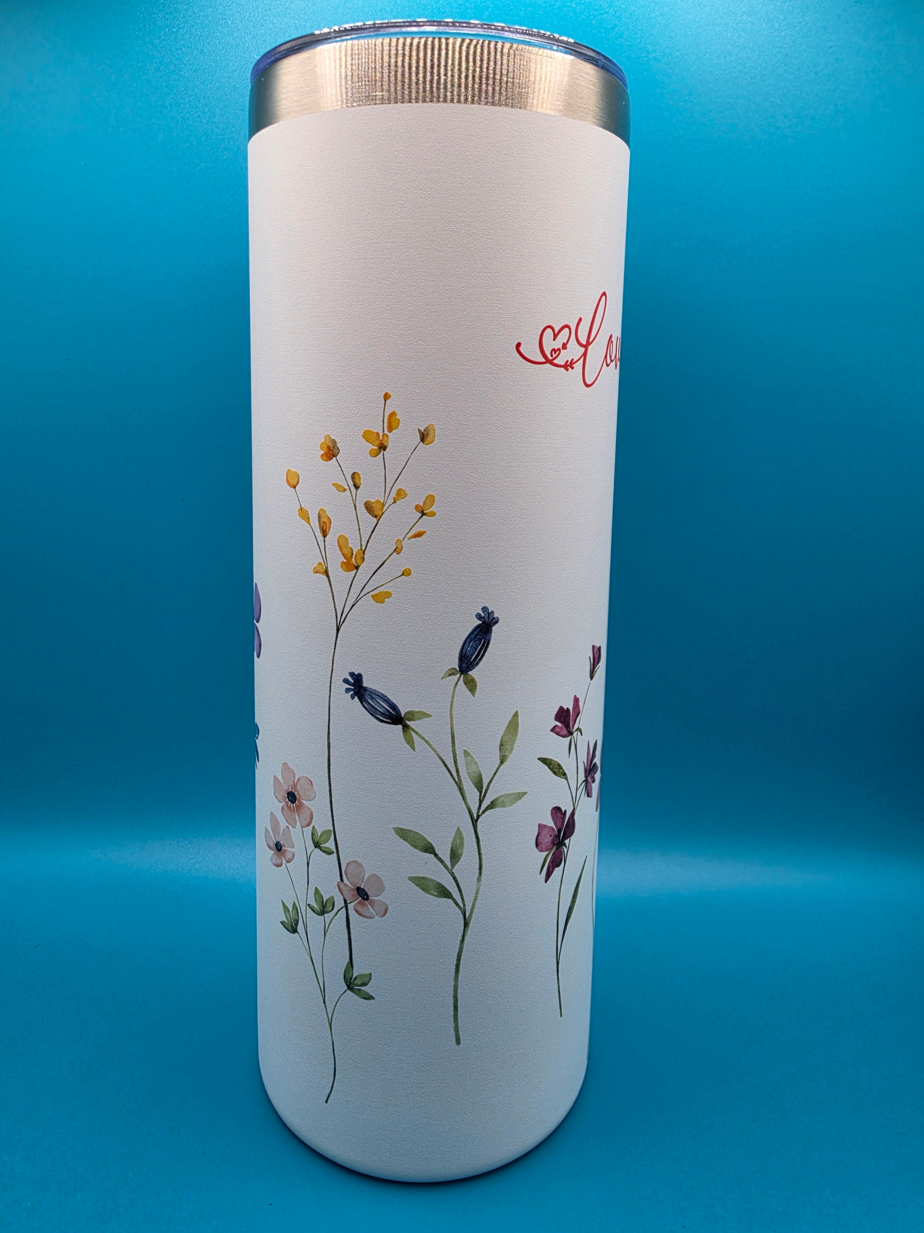 "Love Grows Here" 20 oz tumbler
