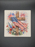 Faith and Patriotism Coaster