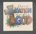"One Nation" Faith Coaster