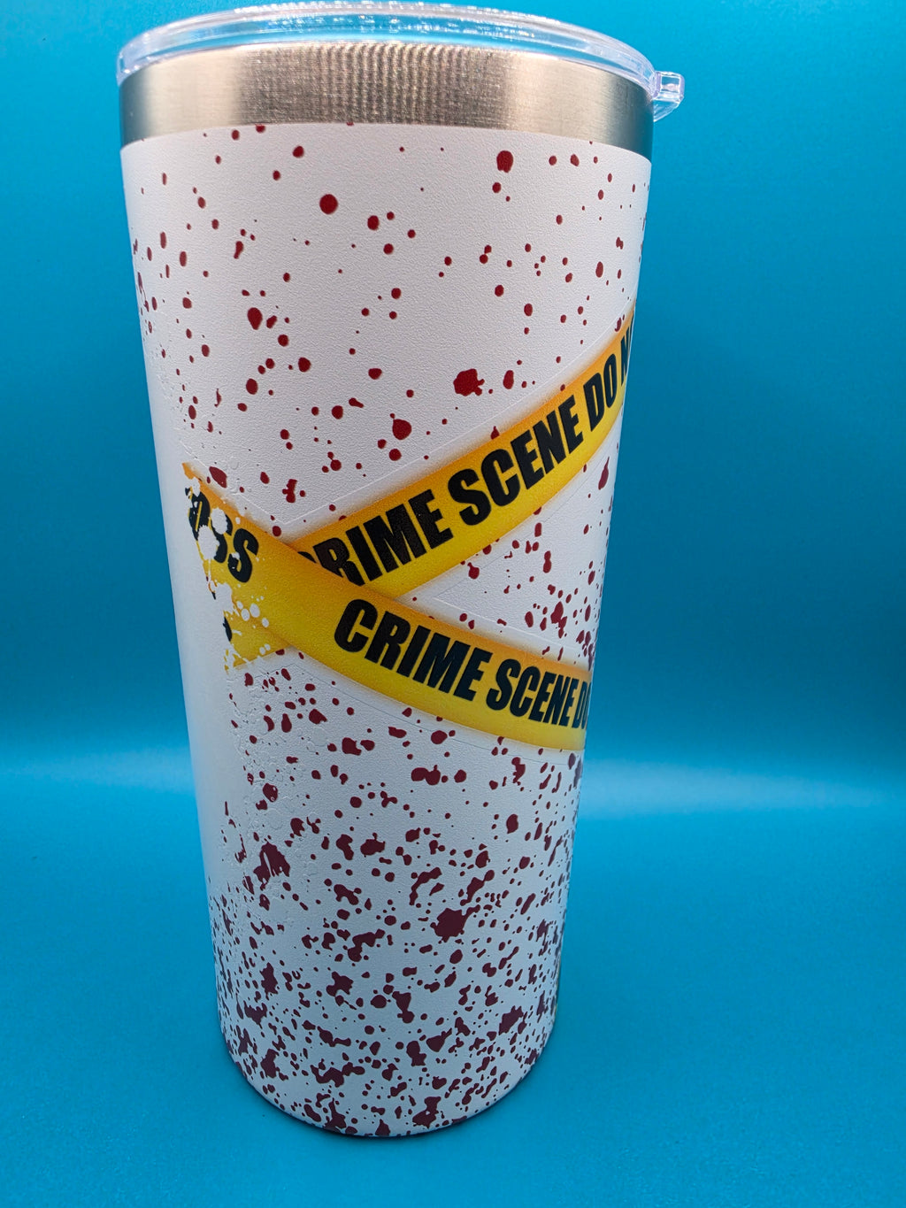 "Alibi" Crime Scene Tumbler